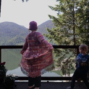 Free People Multicolor Knit Cardigan